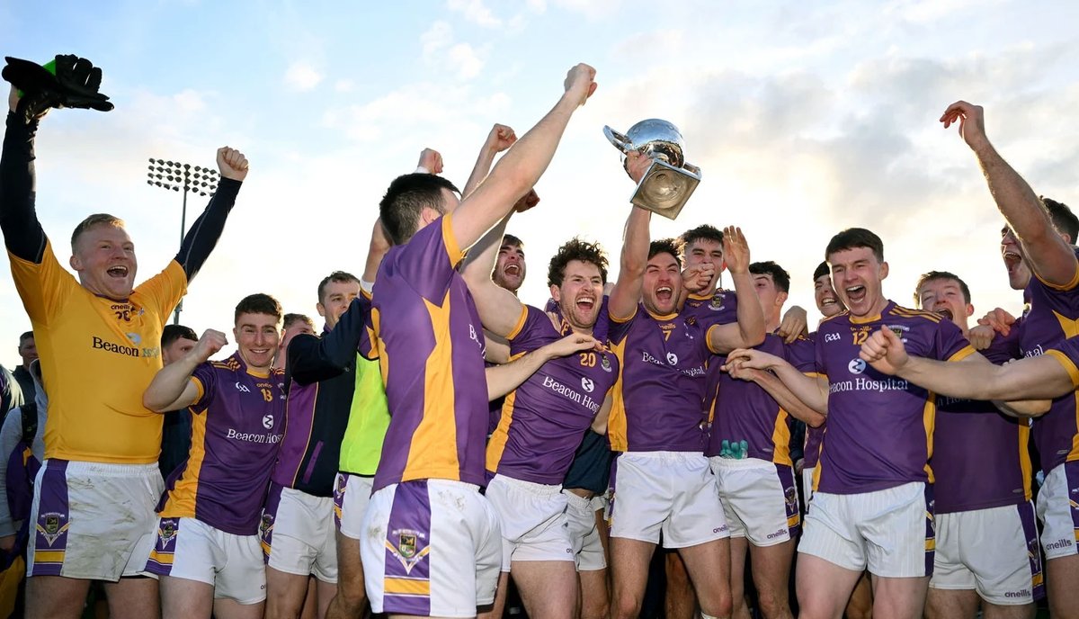 We should never have doubted them. 💜💛 @KCrokesGAAClub , the reigning All-Ireland club title holders, were billed as underdogs for this Dublin SFC final but turned in their best performance of the season to claim a historic three-in-a-row. 🏆🏆🏆 Well Done Lads! 👏