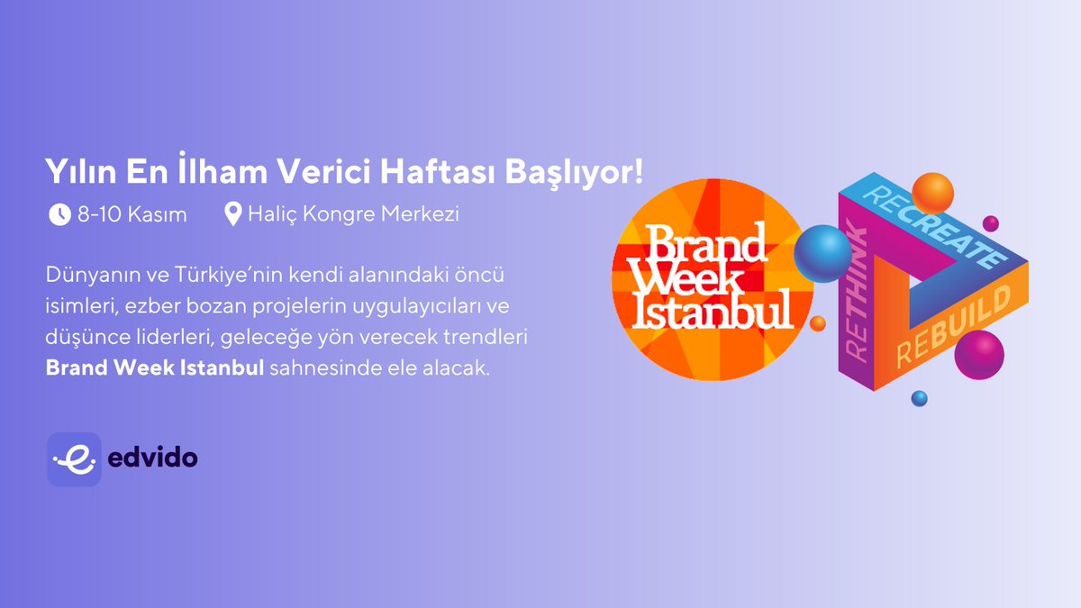 Medya sponsoru olduğumuz Brand Week İstanbul, 8-10 Kasım Tarihlerinde İzleyicisi İle Buluşacak!

Her yıl yaratıcı dünyadan duayen bir ismin onur konuğu olduğu etkinlikte bu yılın onur konuğu Türk sinema, tiyatro ve TV dünyasının simge ismi; Uğur Yücel.

#brandweekistanbul