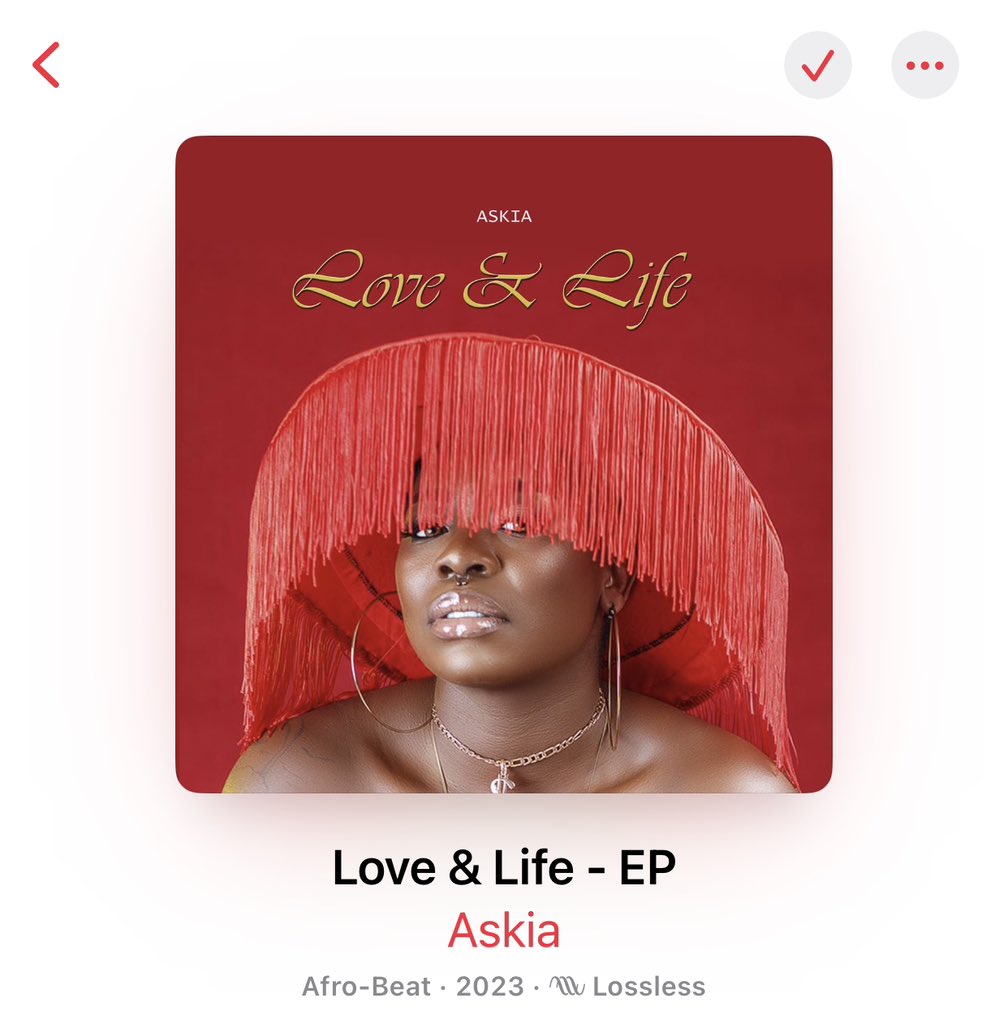 Congratulations to ASKIA , 2023 has been an amazing YEAR for you . Congrats on the EP 🔥🔥 , Congratulations on your award. 🔥🔥🔥Congratulations for doing the BET CYPHER and repping your country 🇨🇲😤 . VERY PROUD! 🔥🔥🔥 
Go Check OUT ASKIA’s LOVE AND LIFE EP OUT NOW ON ALL