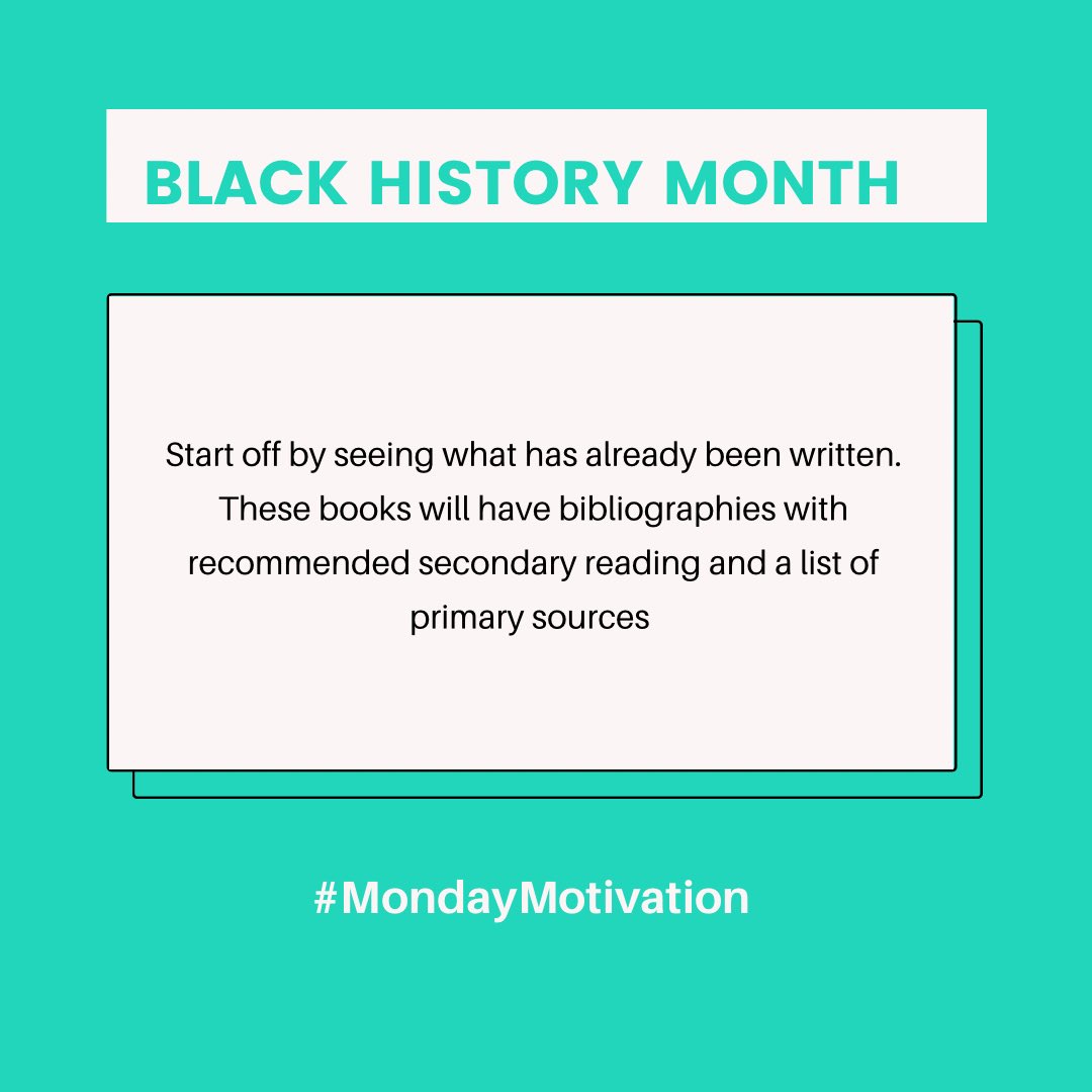 HArchivesTrust's tweet image. Have you been researching #BritishBlackHistory in #Hampshire this #BlackHistoryMonth? 

If you’re struggling to make a start, here’s some a top tip to give you some #MondayMotivation 🥳