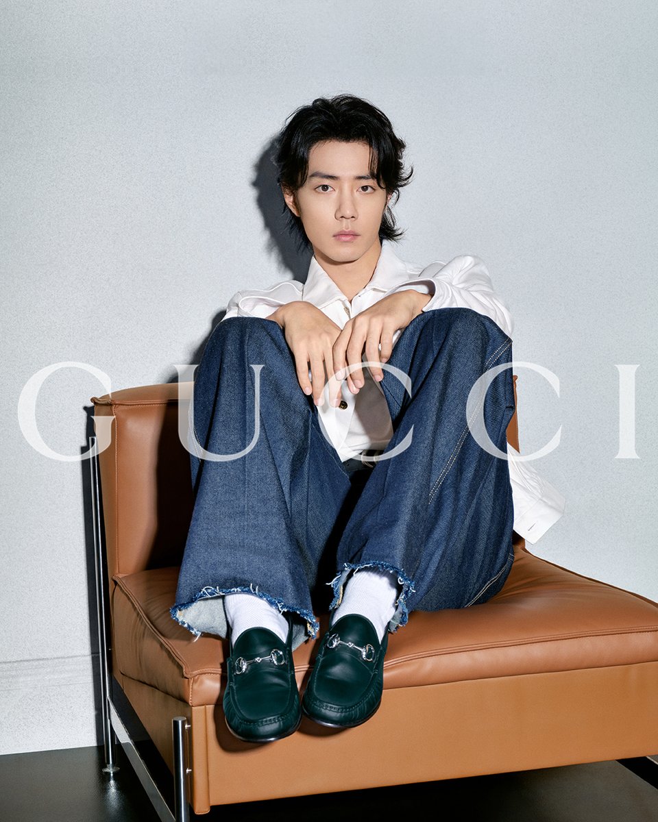 Mastering an icon. Global Brand Ambassador Xiao Zhan wears the