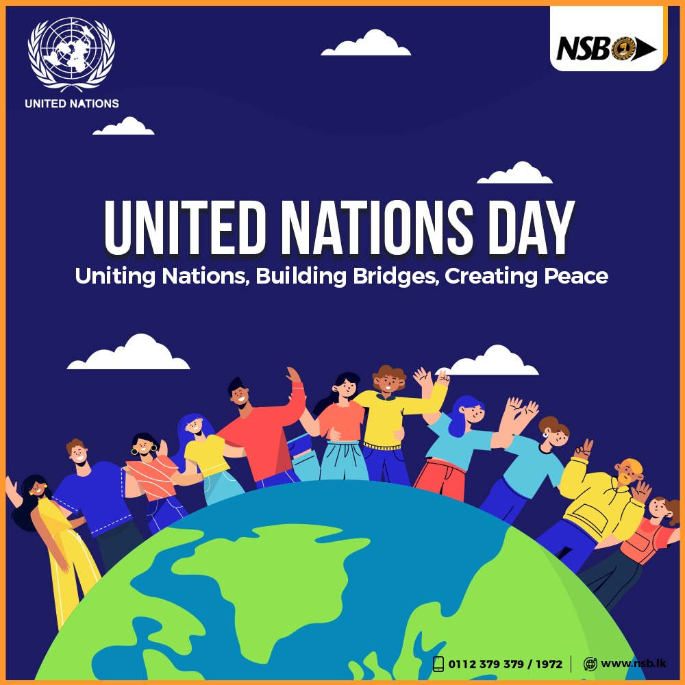 NSBSLOfficial's tweet image. On United Nations Day, we celebrate the power of unity, cooperation, and diplomacy in building a more peaceful and equitable world.

#UnitedNationsDay #NSBBank #GlobalUnity