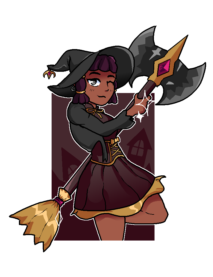 ShadowwBH's tweet image. spooky 🧹

#Brawlhalla #BrawlhallaArt