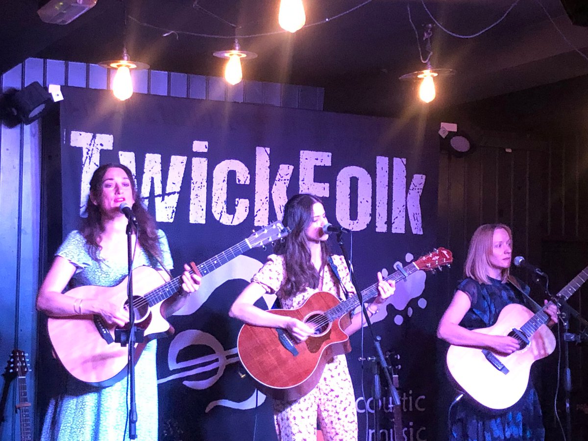 The songs, the musicianship, the harmonies. Did we mention the harmonies? Many thanks indeed to @odettemichell, @AmyGoddardMusic and @zoewrenmusic - performing together as the Honeybees - for a wonderful evening.