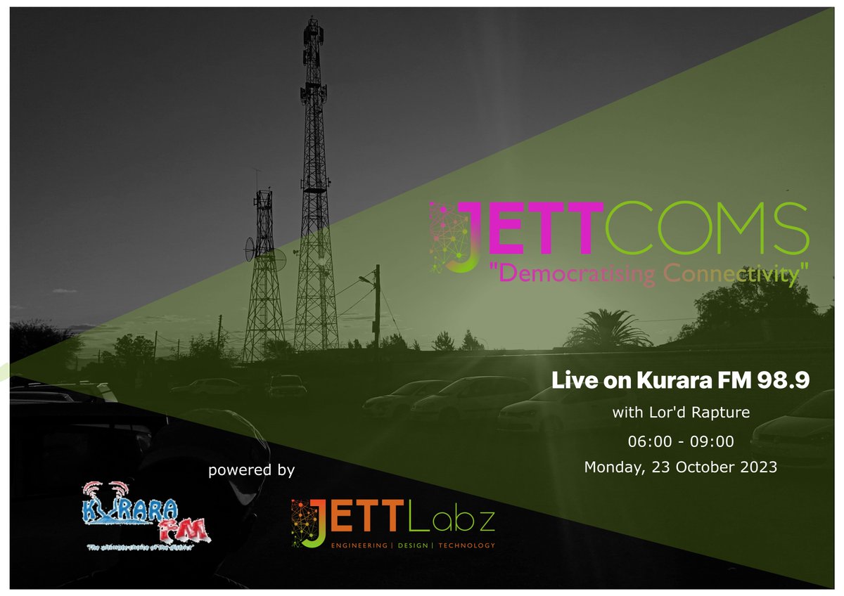 This morning JETT Coms was on Kurara FM.