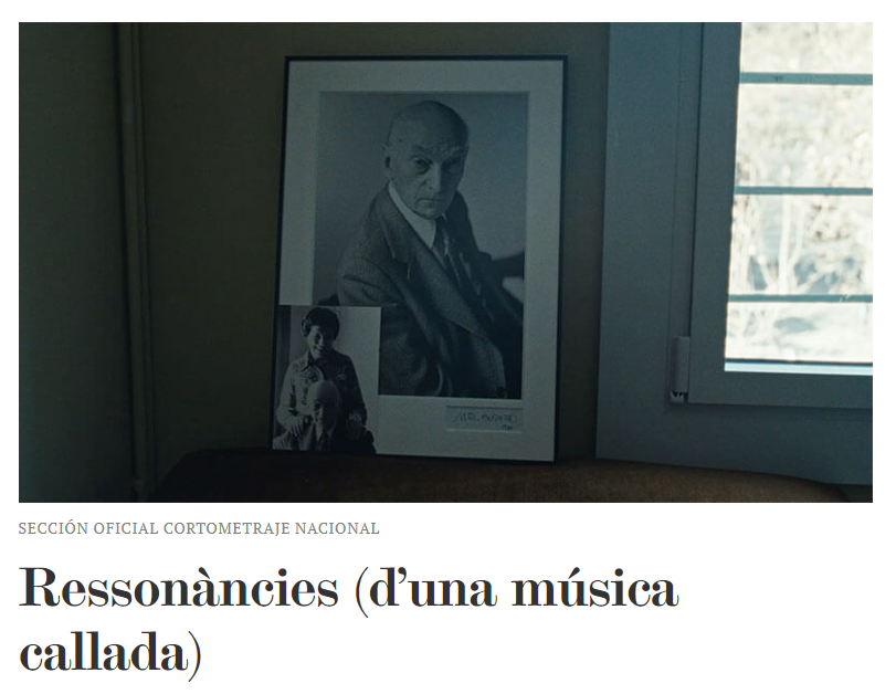 ONCECatalunya's tweet photo. El 28 d'octubre s'estrena a l'@InEditFestival 'Ressonàncies (d'una música callada)' 🎬curtmetratge sobre la música del compositor Frederic Mompou, protagonitzat per @Dvinolas, 🥁 percussionista afiliat a l'ONCE.
El curt comptarà amb audiodescripció gràcies a l'app 📱AudesMobile. https://t.co/oRTmsaRAzi