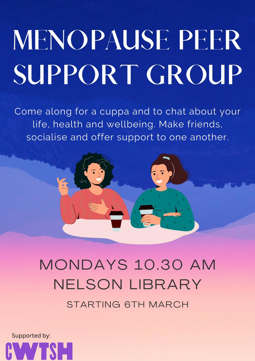 Manic Mondays! Come and join our friendly menopause café. Chat about your life, health, wellbeing, your family and your favourite biscuits. Make friends and provide each other with support during this time in your lives. #MenopauseAwarenessMonth #Menopause #Perimenopause