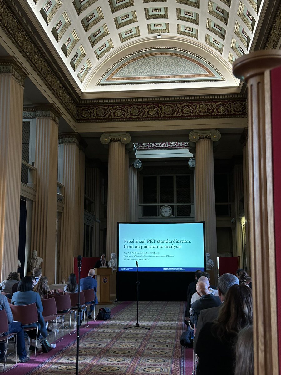 🎤Our next Keynote speaker is Professor Claudia Kuntner-Hannes on “Preclinical PET standardisation: from acquisition to analysis”

#PETisWonderful2023