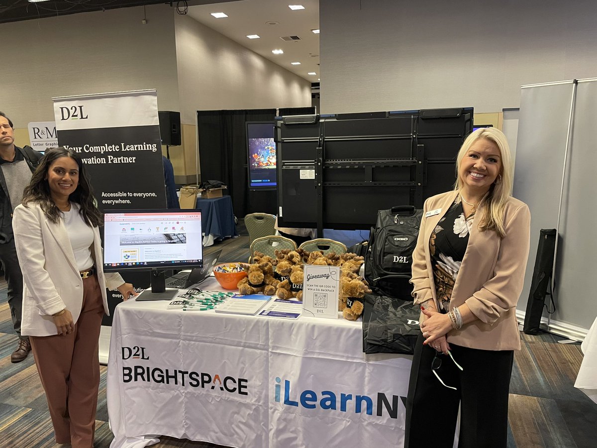 It was a pleasure to be at <a href="/FollowCSA/">CSA</a> showing off all the power of <a href="/D2L/">D2L</a>'s #Brightspace and connecting with
NYC admins. The response <a href="/NYCSchools/">NYC Public Schools</a> leaders had to #iLearnNYC was incredible! Reminder: iLearnNYC is fully funded by the district so it's free for schools to use!