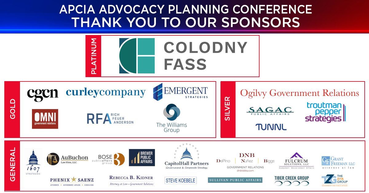 That's a wrap on #APC23. A special thank you to our event sponsors.