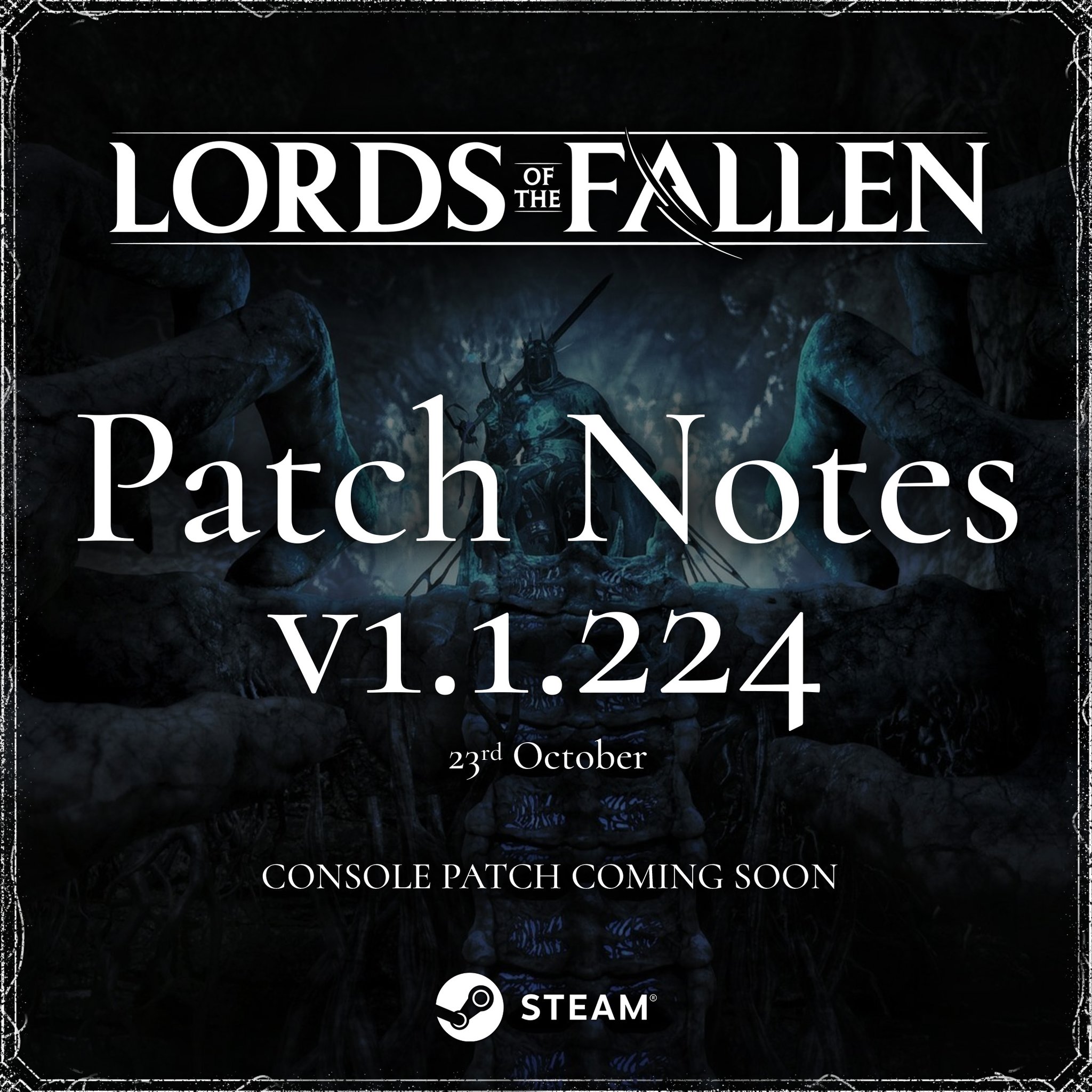 LORDS OF THE FALLEN on X: Update v1.1.310 is live on all platforms  ✓Inventory Expansion ✓Key items no longer affect inventory limitations  ✓Online Multiplayer on Steam Deck ✓100+ further enhancements We're also