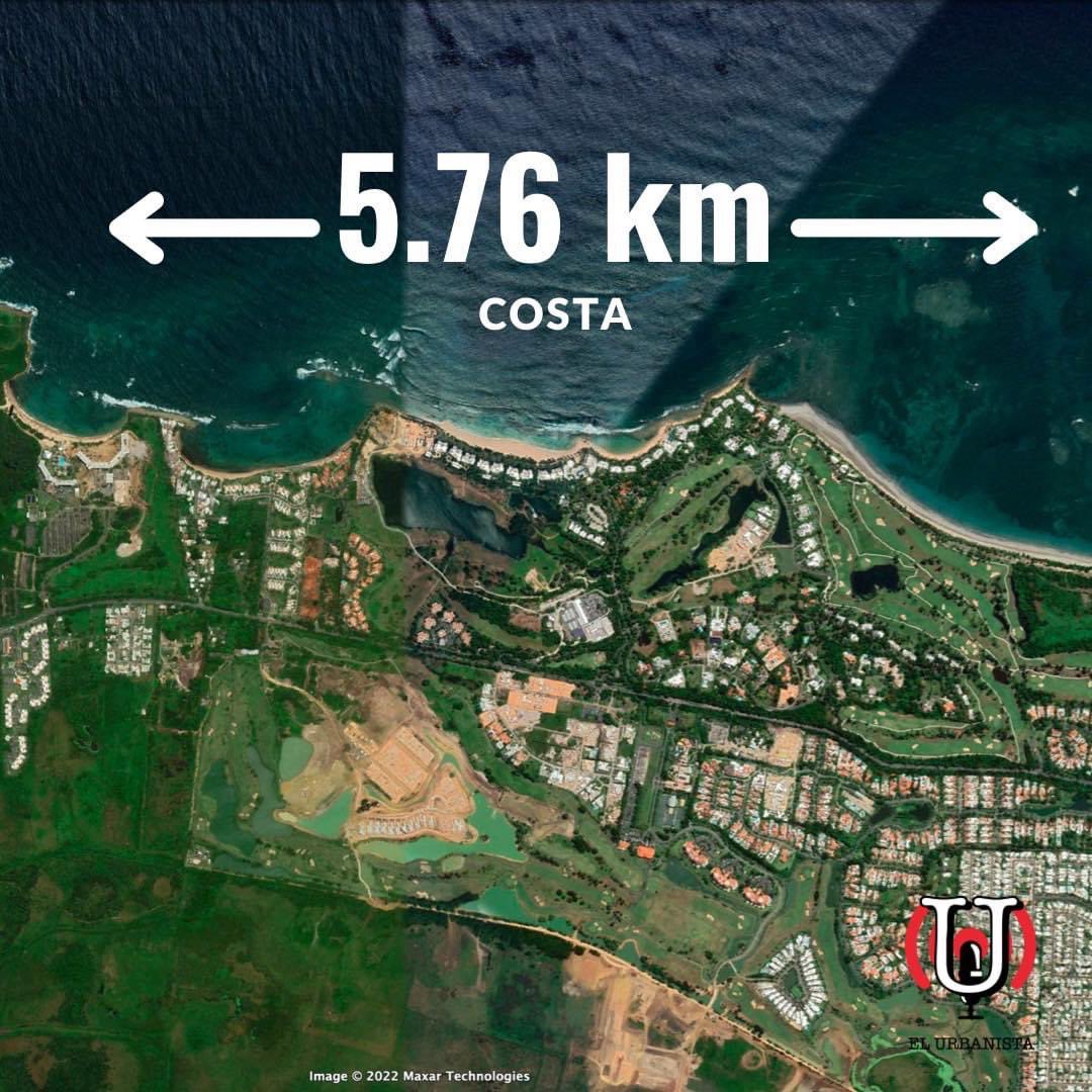 ElUrbanistaPR's tweet photo. Dorado Beach tiene 5.76 km de costa y bienes #dominiopúblico que no son accesibles a los ciudadanos porque el paso está bloqueado por la administración.  #PensemosElTerritorio #HaciendoQueLasCosasPasen #RescatemosElTerritorio https://t.co/yEwYopbKHL