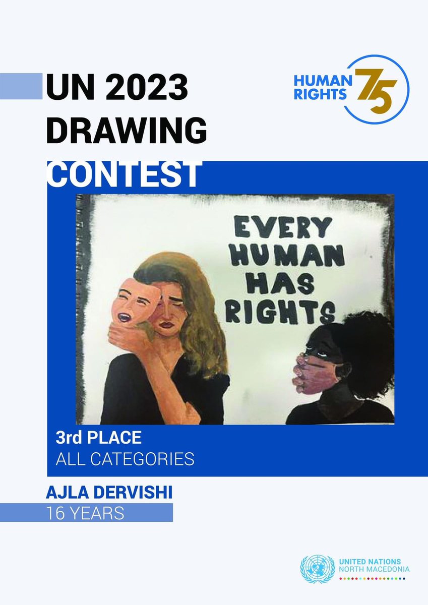 Celebrating #UNDay on October 24th at the Museum of Contemporary Arts with the winners of this years Drawing Contest. Congratulations to all the young artists committed to #HumanRights and #LNOB !
