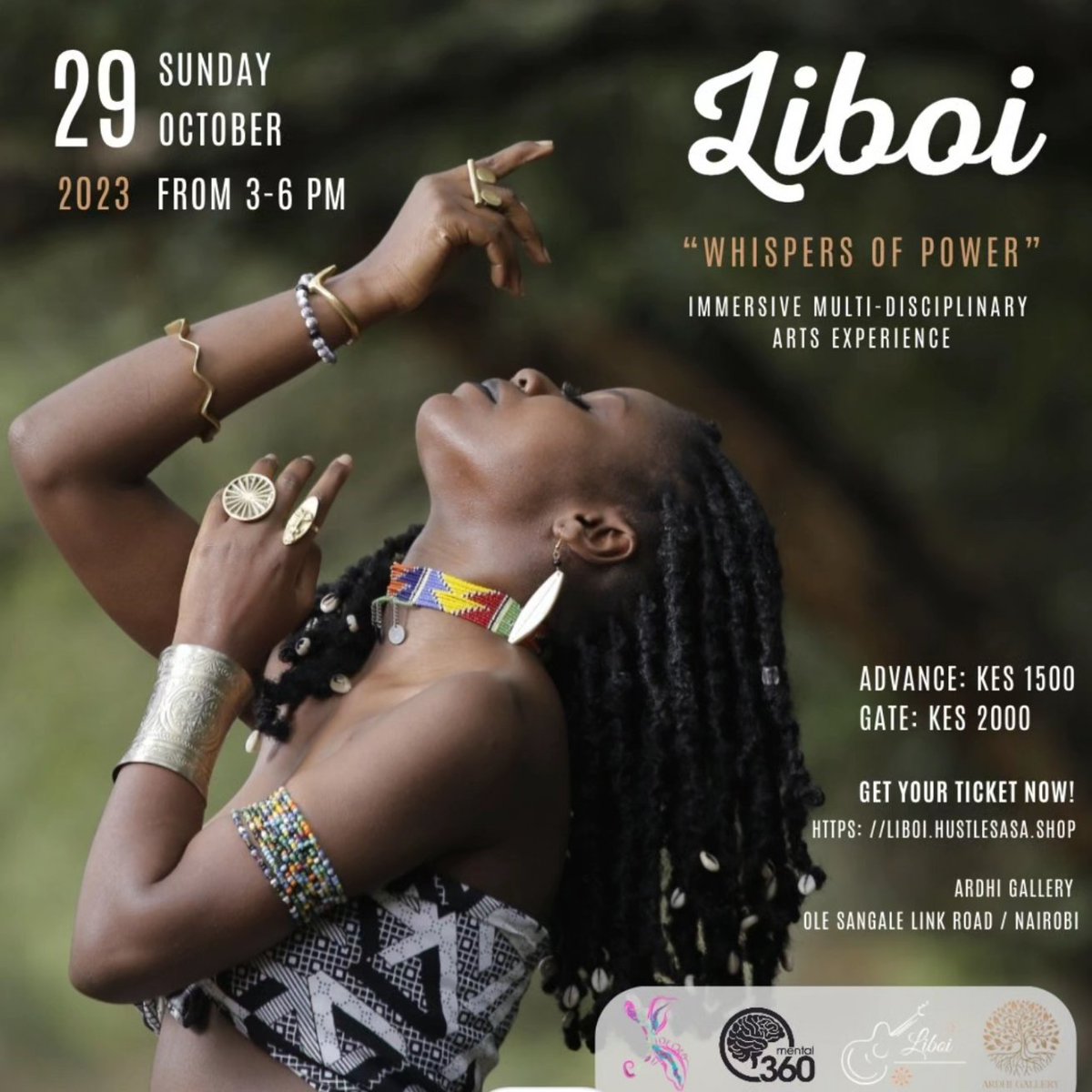Dorphan_age's tweet image. The Alchemist @liboi_sharon is treating us to her 1st ever self-curated showcase and I couldn't be happier. Grab your tickets via @Hustle_Sasa for this beautiful experience dubbed #WhispersOfPower happening on Sunday, 29th October. Ticket link 👇🏿
liboi.hustlesasa.shop/?product=34644
#Liboi