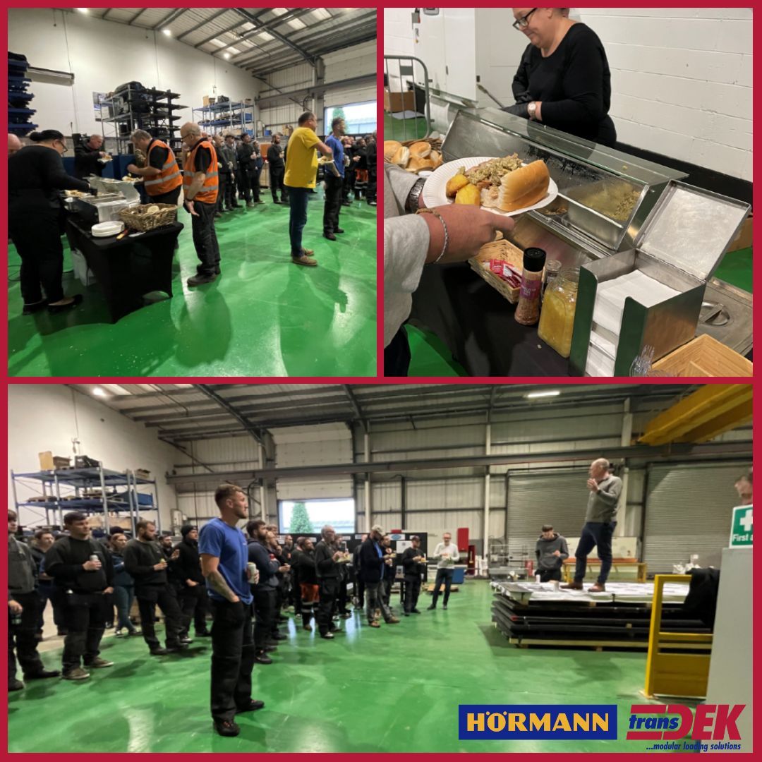 On Friday we organised a Hog Roast for all the staff to celebrate the success of a recent project. As well as getting all the team together to say a big thank you for all their hard work. 👏 

#HörmannTransdek #Teamwork #Success #Industrial #Hardwork #Socialgathering #Hogroast