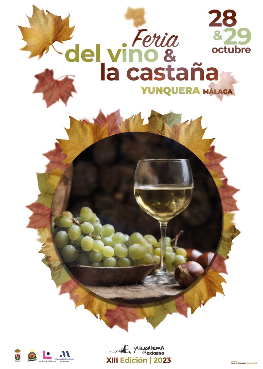 diputacionMLG's tweet image. El #vino y la #castaña toman el protagonismo este fin de semana en #Yunquera.

✔️Durante el sábado y el domingo habrá degustaciones gastronómicas, rutas por el municipio y por el entorno, un mercado artesanal y de productos de la zona y actuaciones.

👉n9.cl/5mj7g