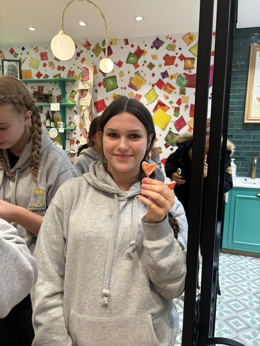 Lovely morning spent learning the traditional sweet making method in France. Only 3 sweet makers are left in France today, and we were privileged enough to learn @lesuccesberckois 
#asccfrancetrip23 #sweets @allsaintsccduk