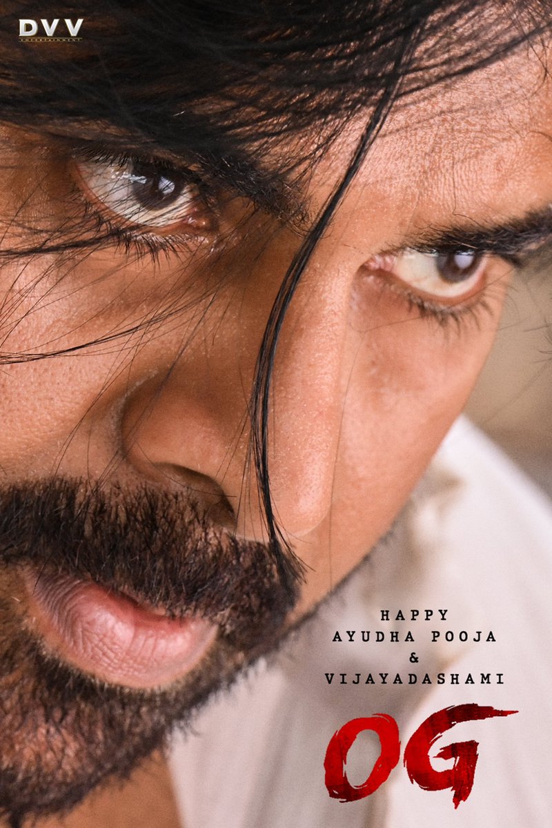 AACreationsUS's tweet photo. His eyes are more powerful than any weapon. 🔥🔥🔥

Wishing you all a very Happy #AyudhaPooja &amp; #VijayaDasami 

#FireStormIsComing #TheyCallHimOG https://t.co/id1ntvzzHZ