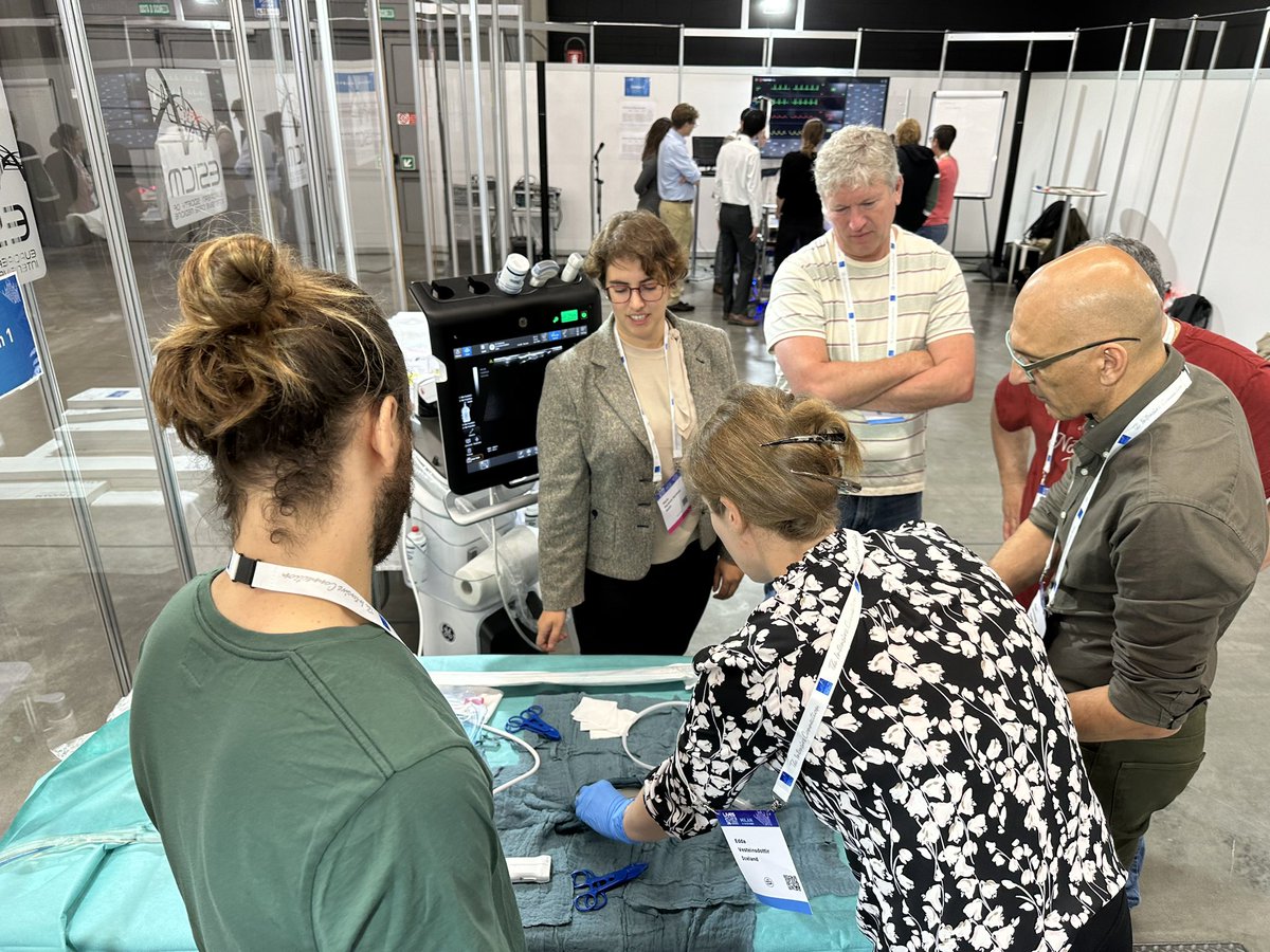 EduardArgudo's tweet image. The @ESICM &amp;amp; @EuroELSO ECMO workshop has started in Milan! Come to learn about:
➡️ECMO cannulation &amp;amp; pump start
➡️Circuit &amp;amp; console troubleshooting
➡️VV ECMO managenent
➡️VA ECMO management
#LIVES2023 #ECLS #ECMO