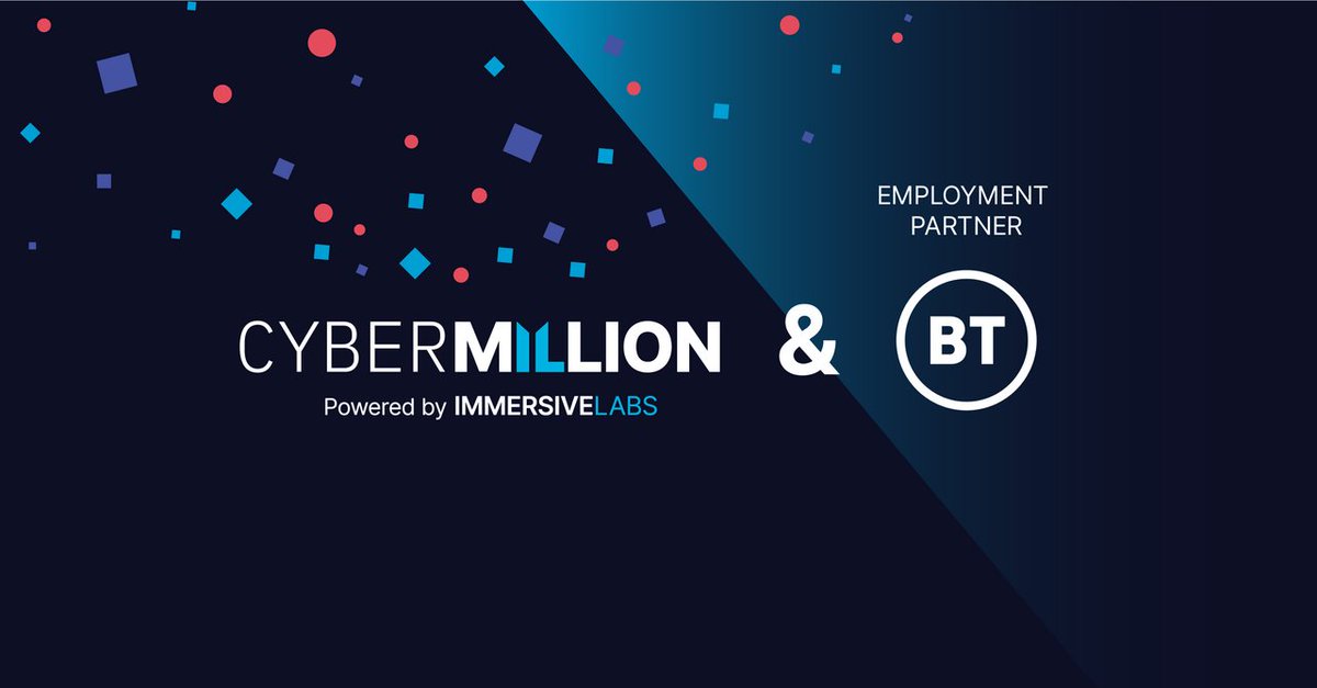 Drumroll, please…🥁 

BT has officially joined #CyberMillion as an Employment Partner!

The partnership represents a commitment to bridge the #CyberSkillsGap and create opportunities for aspiring #CyberSecurity professionals.

hubs.ly/Q026j_8R0