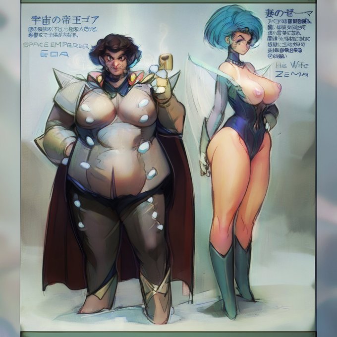 マグマ大使来たらやっぱりゴアさんとその奥さんでしょう。(奥さんは漫画ノミ)奥さんの獣化バージョンも
エロくなったのでセンシティブ指定で 