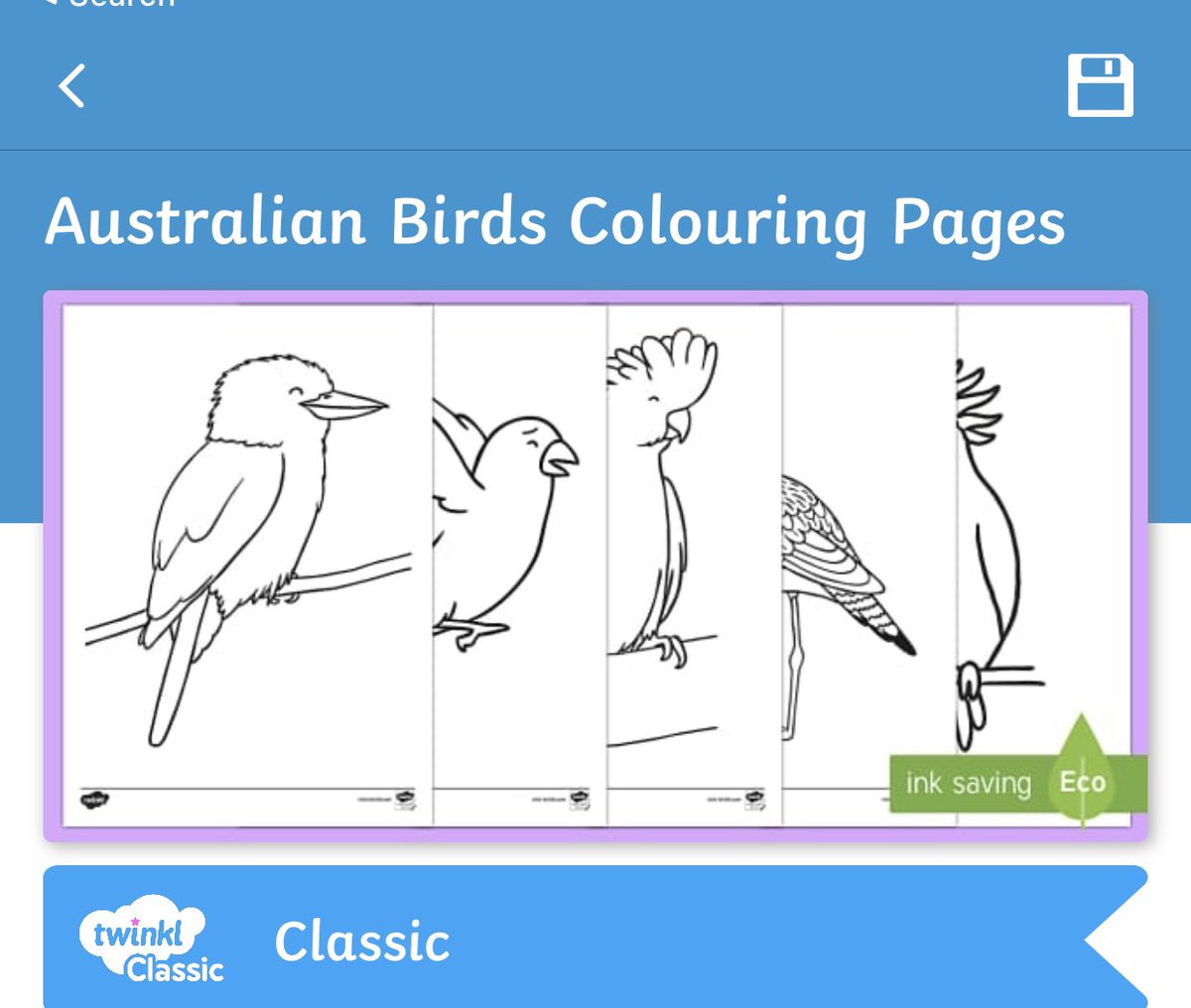 raffeduteach's tweet photo. I’ve been sharing in my Yr2 Library lessons the gorgeous 📕 ‘Busy Beaks’ &amp; ‘Jumping Joeys’ by @SarahAllenFinch &amp; @StoryBoxLibrary while Ss relax &amp;  ✍️  using the brilliant @TwinklAustralia 🦅 colouring  . So many connections post excursion 2  #Healesville @ZoosVictoria #ozTL https://t.co/3uPmvFgqQa