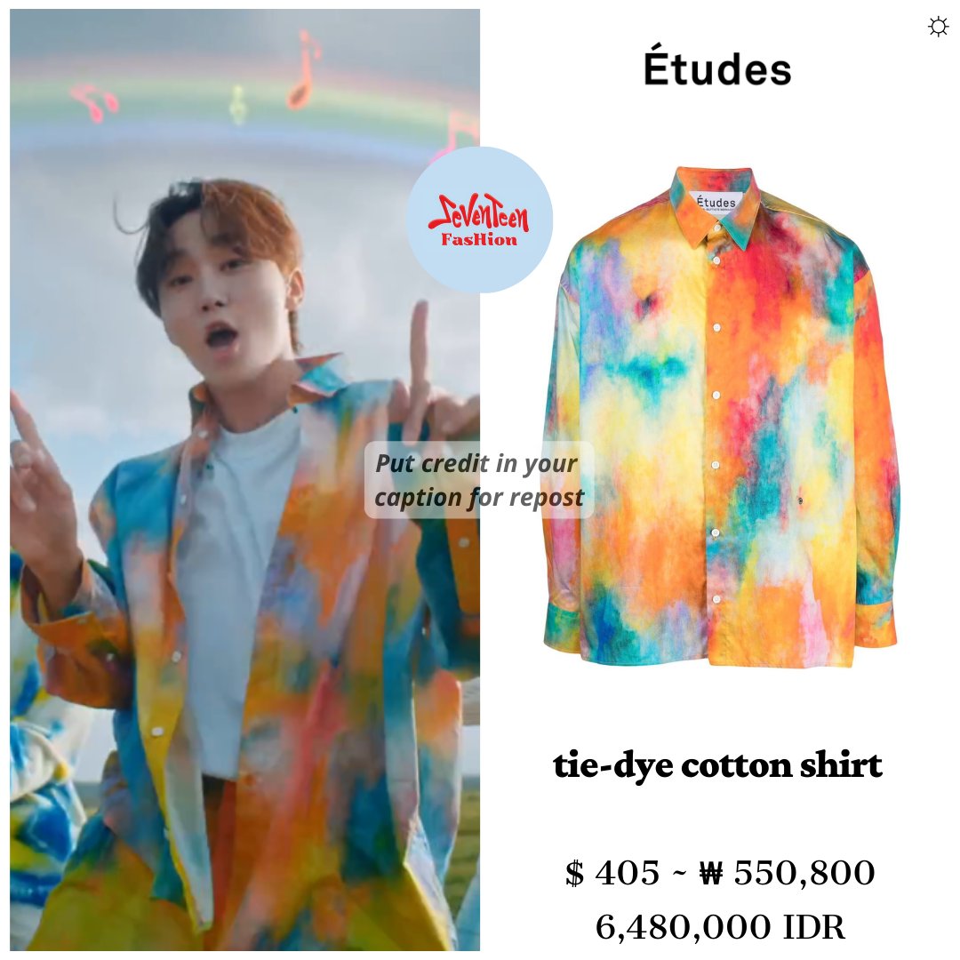 Seungkwan wore Etudes Shirt in '음악의 신 (God of Music)' Music