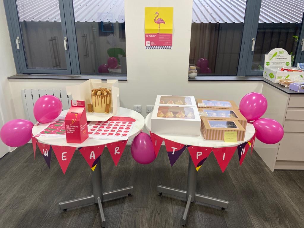 Wear it Pink💗

On Friday we held a charity fundraiser for #wearitpink. From our cake sale we raised £269.50, thank you Butterfly Bakery for the generous donations.

#charity #breastcancernow #wearitpink #construction