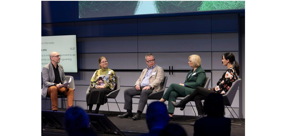 '<a href="/SuomenAkatemia/">Suomen Akatemia | Research Council of Finland</a> ja <a href="/BusinessFinland/">Business Finland</a>  tilaisuudessa keskusteltiin 200 osallistujan voimin tutkijoiden, yritysten, virkahenkilöiden ja etujärjestöjen näkemyksiä #RRF-rahoituksen merkityksestä #kestäväkasvu'lle. 

📽️Tallenne on katsottavissa 31.10. asti👇
vimeo.com/873627095/3b5c…