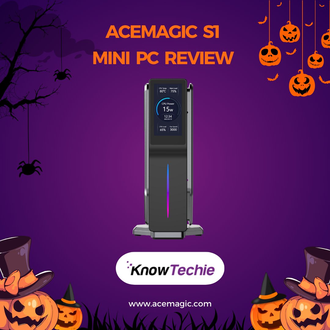 Acemagic_MiniPC's tweet image. [ACEMAGIC S1 mini PC review by @KnowTechie]
ACEMAGIC S1 #miniPC is a compact yet powerful computing solution designed to meet your daily diverse needs 🖥️🔥
knowtechie.com/daily-pc-tasks…

🛒 bit.ly/ACE_S1_MiniPC
#AcemagicS1miniPC #aceminipc #knowtechie #acemagics1 #acemagicpcreview