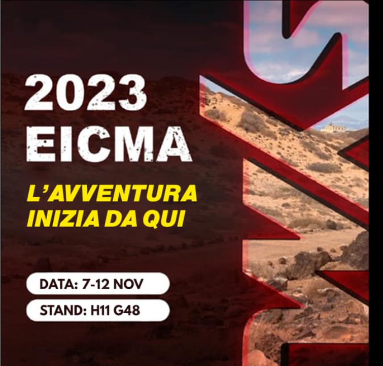 SymItalia's tweet photo. Pronti per l’avventura? Torniamo a #EICMA 2023 con uno stand ricco di novità. Ti aspettiamo per farti entrare nel futuro insieme a noi! #sym https://t.co/22oOkhFR8O