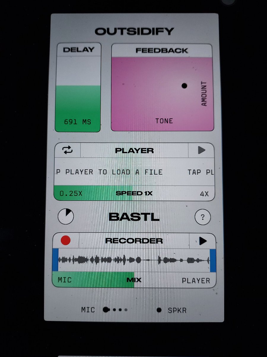 New Recorder and Room reflection measurement. by #bastlinstruments