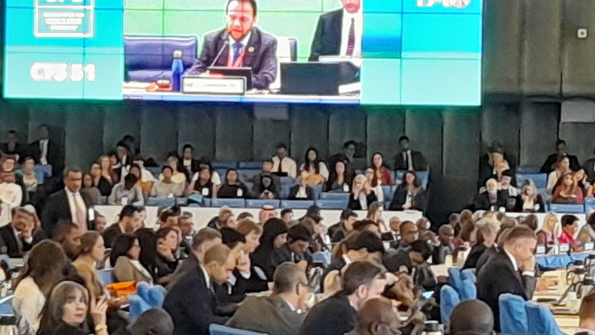 LienAP77's tweet photo. De forma híbrida, se desarrolla en Roma el 51 CFS #CommitteeonWorldFoodSecurity, con 36 eventos paralelos.
Participan líderes de países, organismos económicos financieros, Embajadores/as, actores privados, sociedad civil y representantes de pueblos originarios. #Cuba en acción¡ https://t.co/fmbDhaeCNu