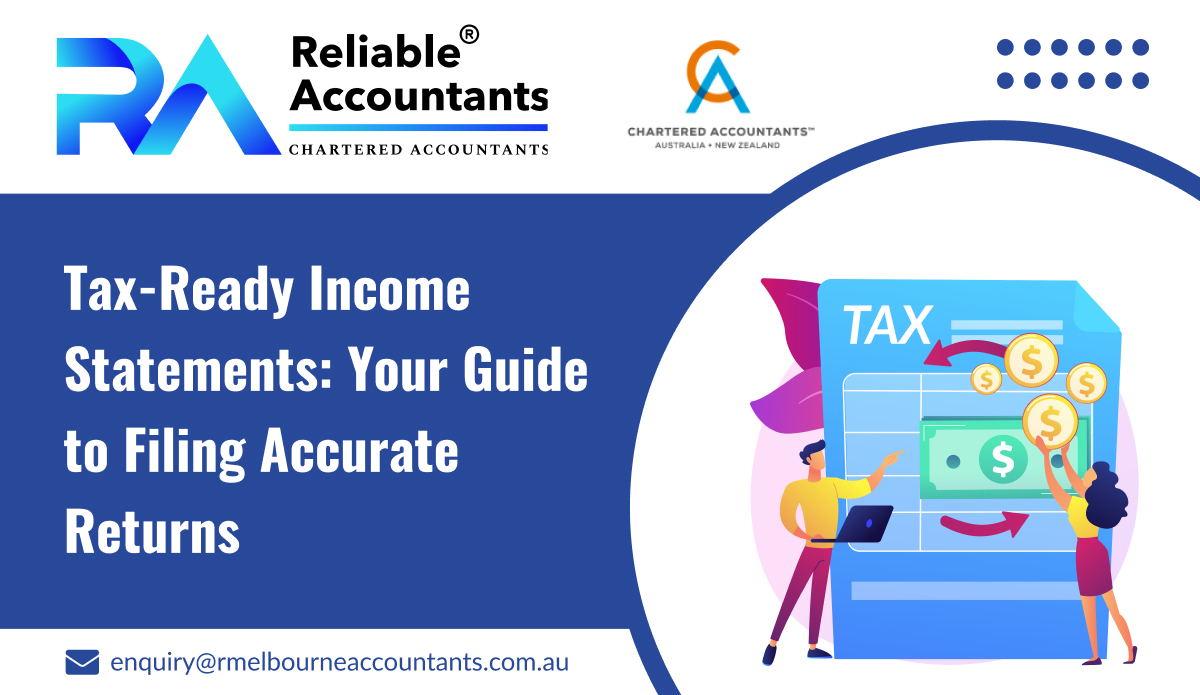 RAccountantsCA's tweet image. Tax-Ready Income Statements: Your Guide to Filing Accurate Returns

rmelbourneaccountants.com.au/tax-ready-inco…

@RAccountantsCA
#TaxReadyIncomeStatements #AccurateTaxReturns #TaxFilingGuide #IncomeStatementTips #TaxPreparation #FinancialGuidance #TaxSeason #FinancialPlanning