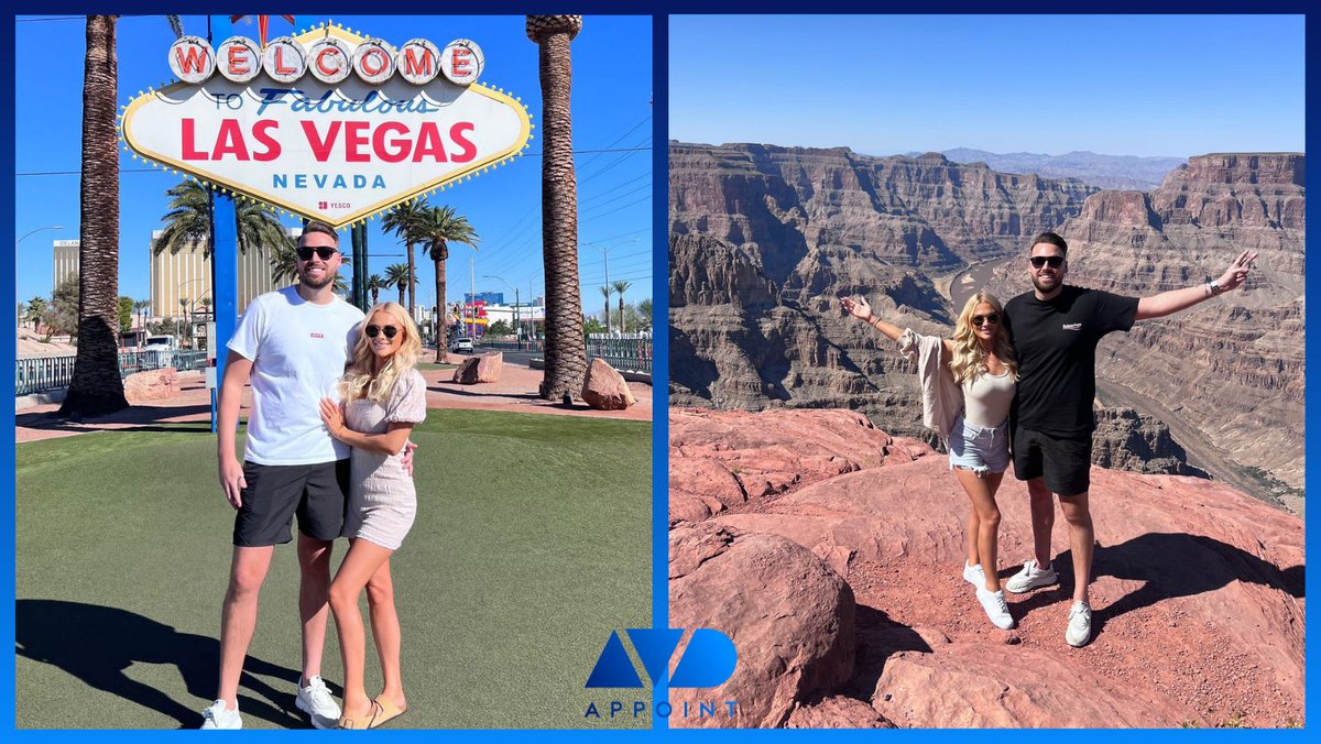 AVDAppoint's tweet photo. David has just returned from an amazing trip to Las Vegas with his partner Abi, fully funded by AVD Appoint as a thank you for all his hard work!

If you also want to be a part of a team which offers exceptional benefits, then get in contact today to find out more!

#avdappoint https://t.co/pGdOOrsMFA