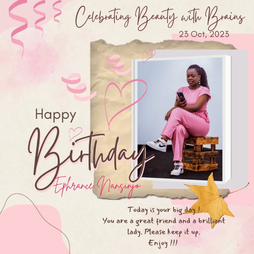 EphraNancy's tweet photo. Grateful for another year of life and the amazing people in my life . Thank you, God, for +1 more! 🙏🎂🎉" https://t.co/vZaRu0YZL4
