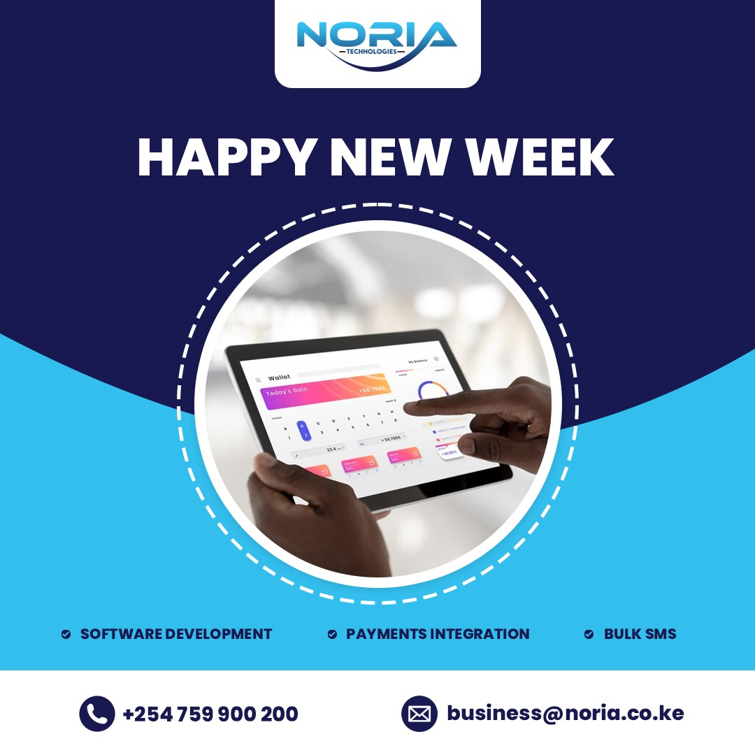 norialabs's tweet image. Hello Monday!
#noria #softwaredevelopment #paymentsintegration #bulksms