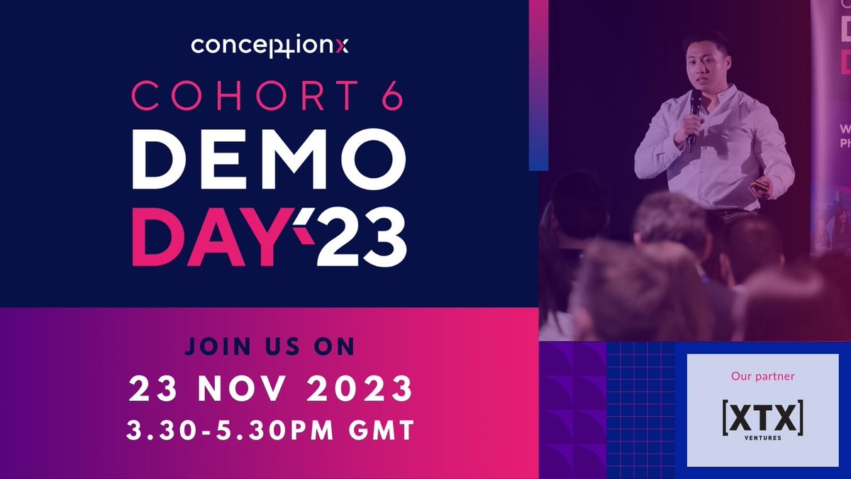 The UK's largest deeptech event for PhD startups is back 🚀

Join us on 23 November, 3.30pm GMT to hear from our groundbreaking PhD startups in health, AI, climate and more!

Watch out for the full pitching lineup - sign up today to be the first to hear 👉 bit.ly/3QallpG