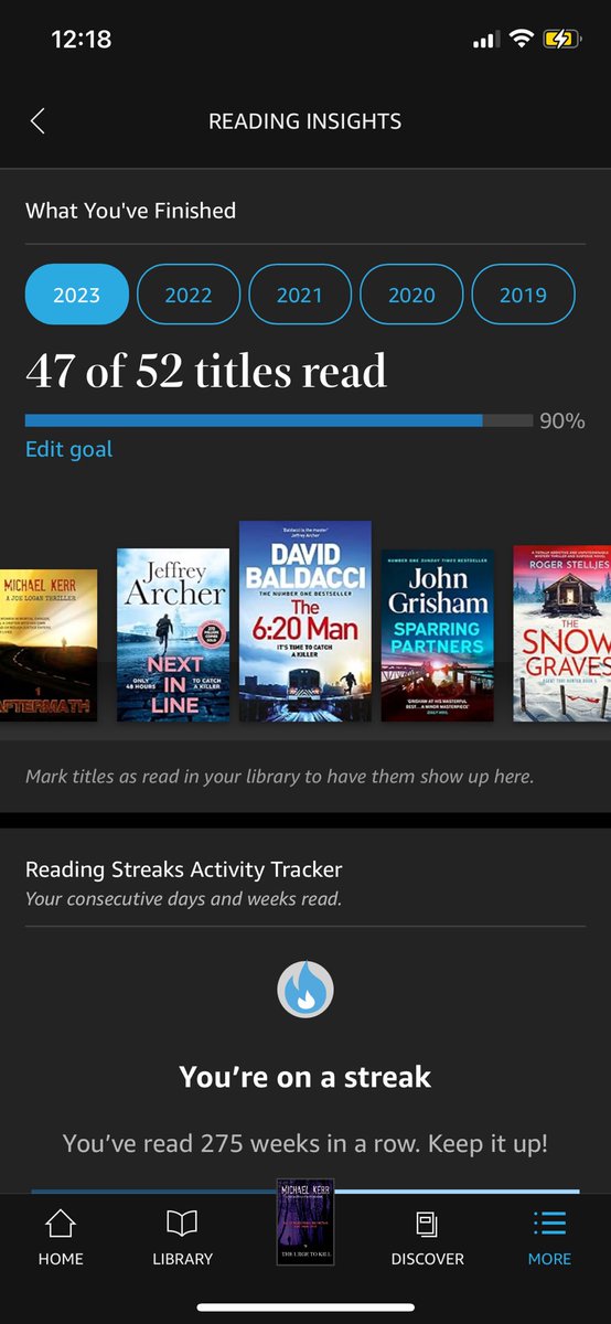 PitaM_12's tweet image. Only 5 books to go! #1bookaweek #2023Challenge #Bookworm