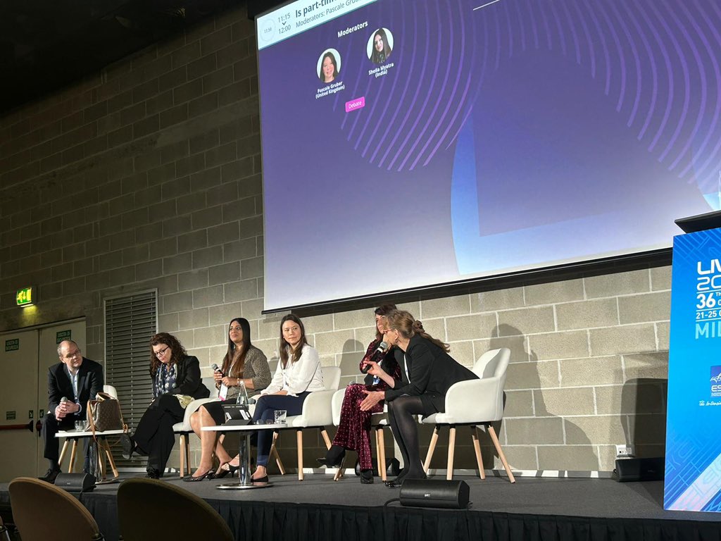 ICUstudentteam's tweet photo. Is it possible to be a parent and a doctor? Amazing debate about working parttime and the social stigma, a big discussion in our society and something young doctors struggle with! https://t.co/daaNZFkMSm