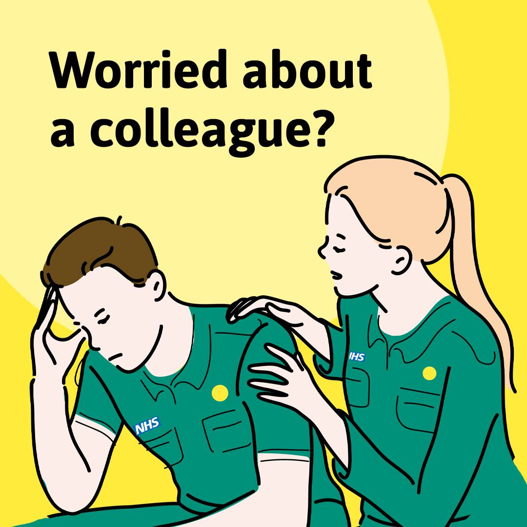 Worried about a colleague? Did you know you can contact TASC on their behalf if you have their permission? To get in touch, call us on 02477 987 922, Mon - Fri, 9am - 5pm or email support@theasc.org.uk #Ambulance #AmbulanceStaff #Wellbeing #MentalHealth #ItsOkayToNotBeOkay