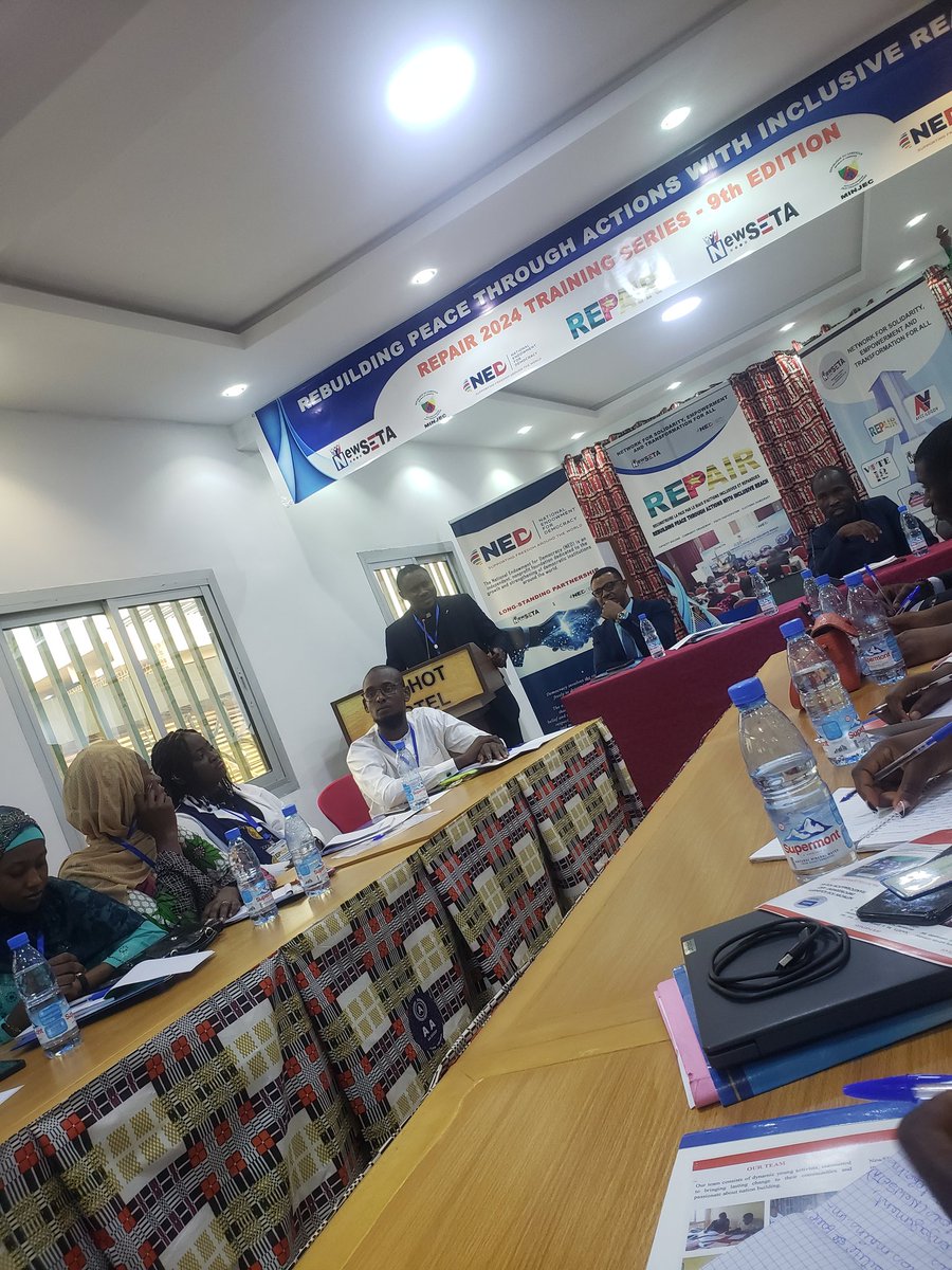 GiftEneme's tweet photo. Grateful to be amongst the participants selected by #NewSETA to attend the REPAIR 2024 program. Another opportunity to Learn, Relearn and Unlearn
Rev. Enow Michael drilling us on "The power to make a difference"
#REPAIR2024
#REPAIR
#NewSETA https://t.co/9erF6vMEUP