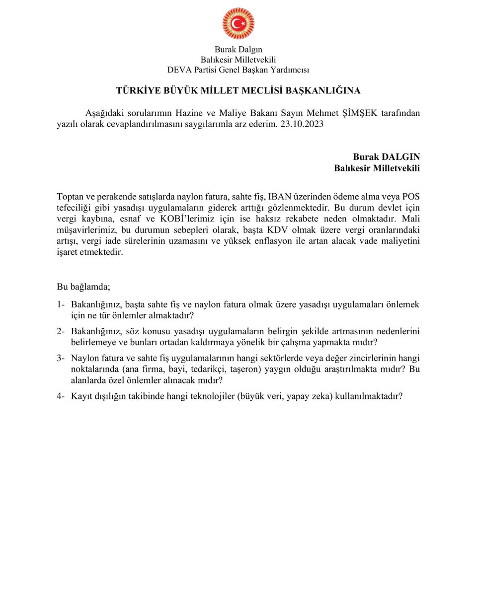 'POS cihazı çalışmıyor', 'IBAN ile ödeseniz?', 'Faturasız ne kadar?'

Artan vergiler, yüksek banka komisyonları ve paranın değerinin hızla erimesi ile bu sözleri daha sık duyuyoruz

İşini kurallı yapmaya çalışan esnaf/KOBİ haksız rekabet mağduru
