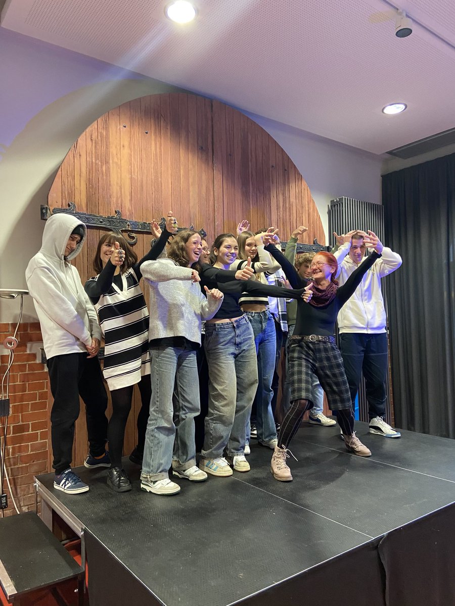 BA_Xhain's tweet image. &quot;Das Schönste war, dass ich so viele neue Freund*innen gefunden habe.“ - Abschlusspräsentation der European Democratic Action Week 2023 und Überreichung der Zertifikate durch @clara_herrmann . #dpjw_pnwm #edaw2023 #civilsocietycooperation @BaBerlinTK