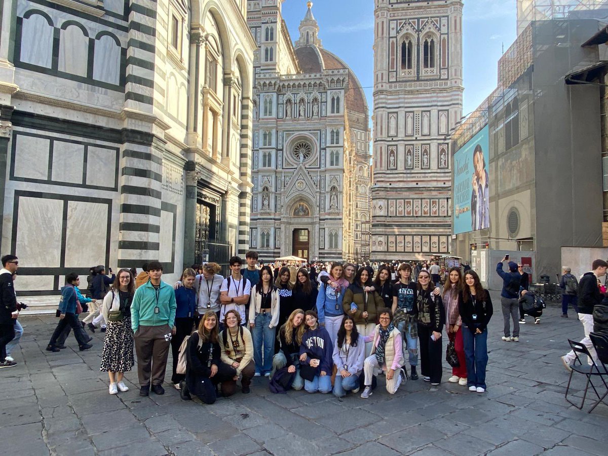 ASBschool's tweet photo. Welcome home, IB Art students, from an inspiring trip to Florence and Bologna! ๐ฎ๐น We can't wait to see how this unforgettable trip has influenced your work. May your artistic journey continue to flourish! ๐จ๐
#ASBinspires #ASBlearns #internationalschoolspain #ibschoolbarcelona https://t.co/2PRjlKekBt