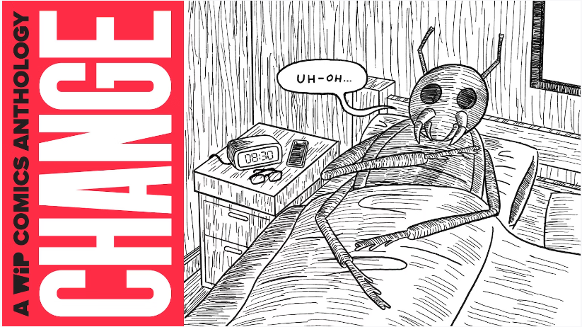 WeirdIsTheBest's tweet photo. I can't wait to read the WIP Comics Anthology - Change digitally (I'll save some to read in printed form!)
I was lucky enough to contribute a one-pager to the IN-THOLOGY - an exclusive zine inside the book!
If you missed the Kickstarter, you'll be able to get it @ThoughtBubbleUK https://t.co/wC1eLDtpWc