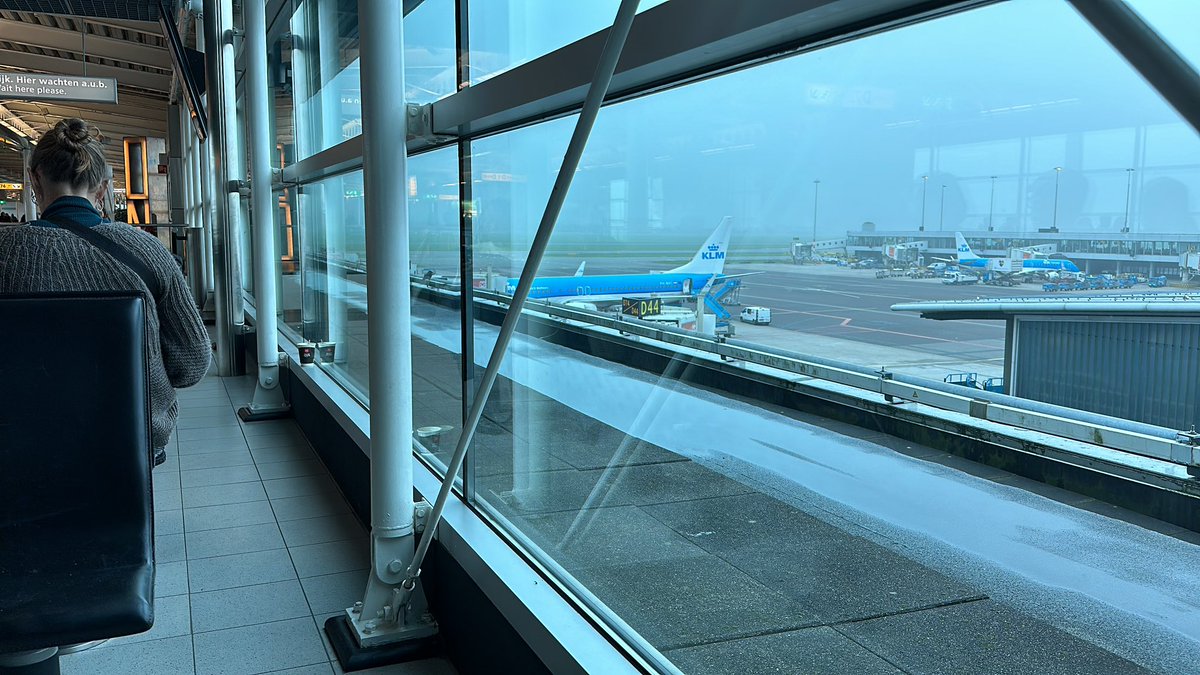 realbrumback's tweet photo. Amsterdam, NE waiting for a flight. https://t.co/q1n7vtcnQW