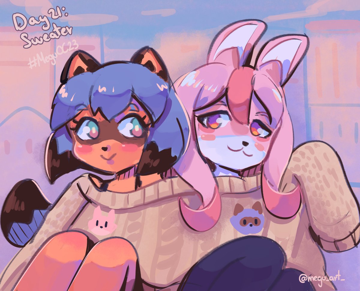 megu_art_'s tweet photo. Day 20: Moon ft "Zelda" ๐
Day 21: Sweater ft Michiru and Nazuna ๐ฆ
Day 22: Potion ft Fairy Godmother ๐
Day 23: Cocoa ft Werehog and Chip โ๏ธ
#MeguOC23 https://t.co/ZLd7tKg0gB