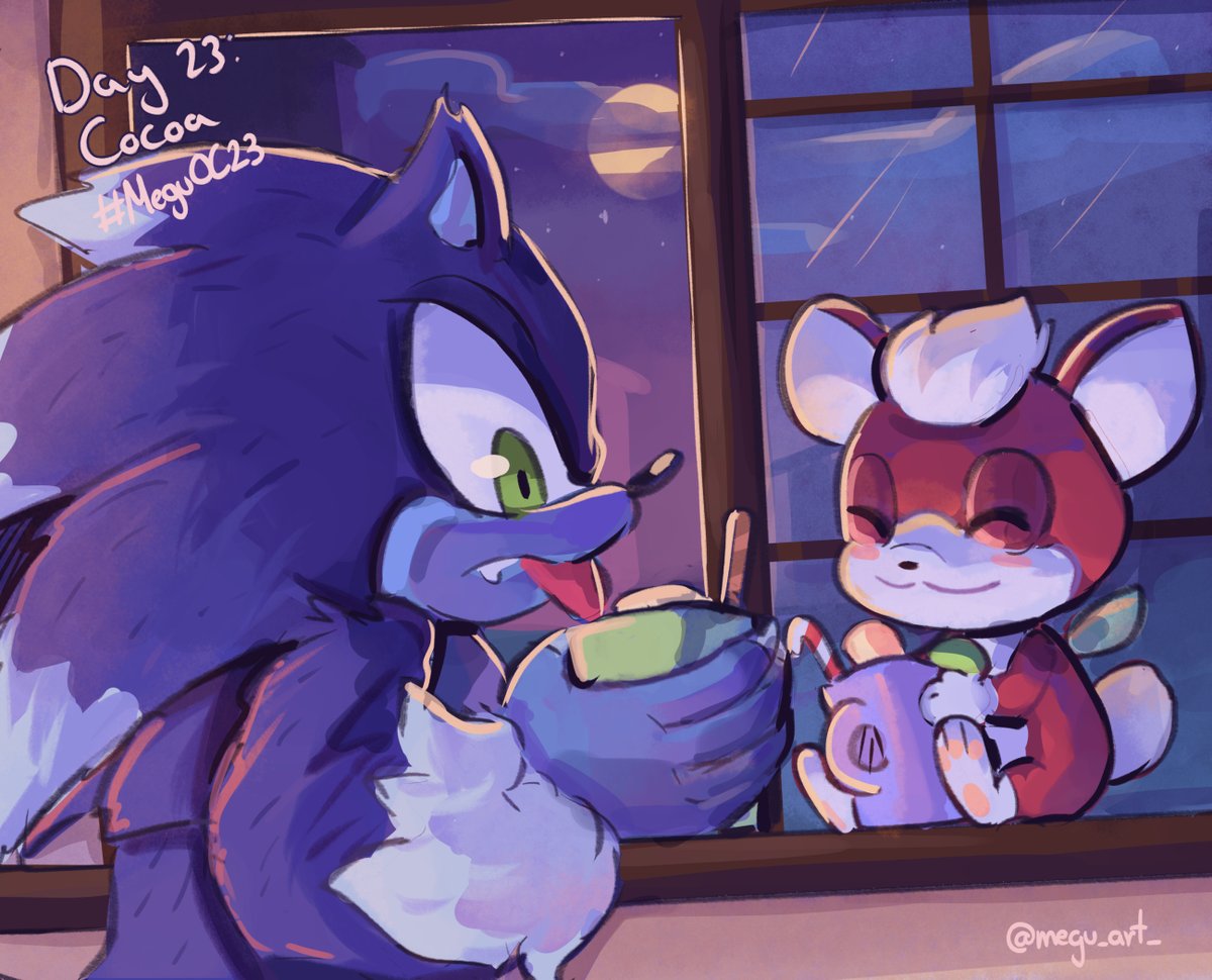 megu_art_'s tweet photo. Day 20: Moon ft "Zelda" ๐
Day 21: Sweater ft Michiru and Nazuna ๐ฆ
Day 22: Potion ft Fairy Godmother ๐
Day 23: Cocoa ft Werehog and Chip โ๏ธ
#MeguOC23 https://t.co/ZLd7tKg0gB