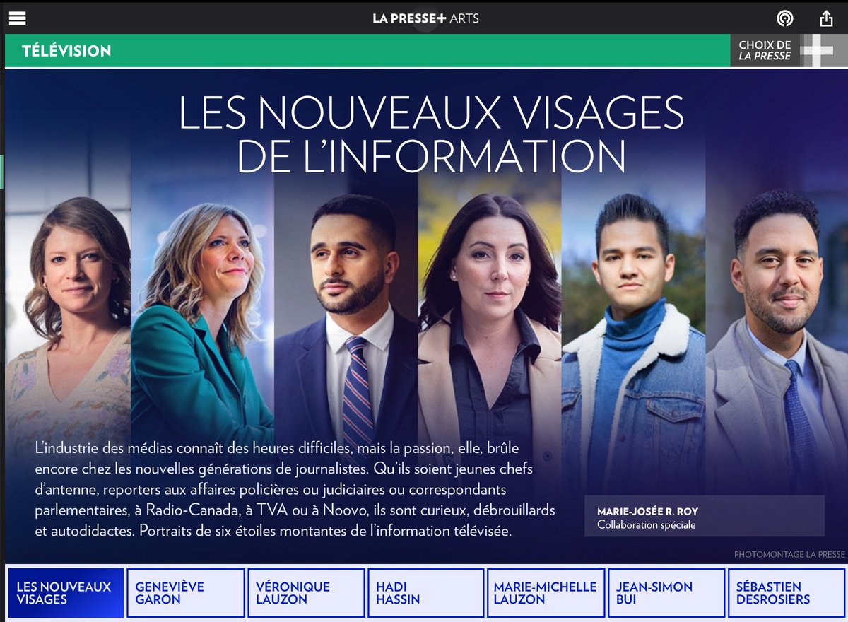 JS_Bui's tweet image. Tout un honneur de me retrouver ce matin aux côtés de @GenevieveGaron, @veroniquelauzon, @hassinhadi, @mmlauzon et @s_desrosiers, 5 collègues que j’admire et respecte!
L’information vit tant que nous la faisons vivre.
Merci @MJRoy83 pour ta plume !
➡️ plus.lapresse.ca/screens/c6bacb…